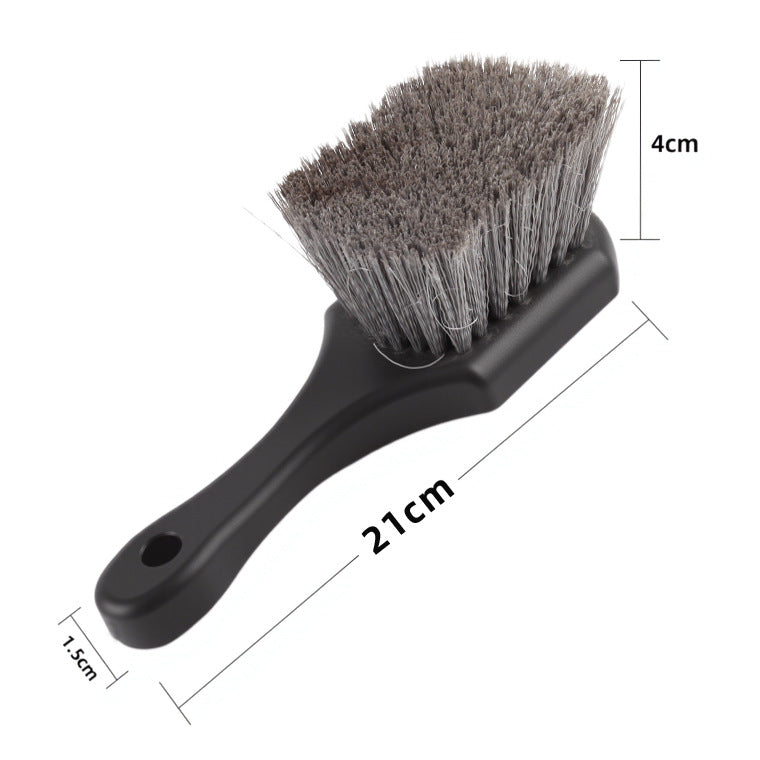 Car Tire Brush, Wheel and Tire Brush, Detail Cleaning Wheel Hub Brush