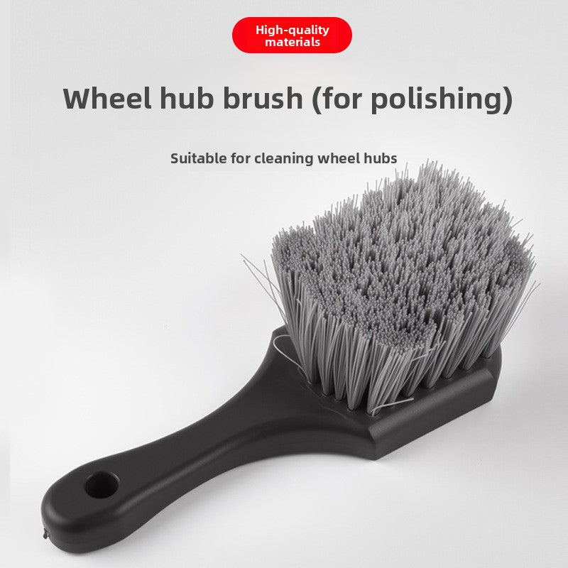 Car Tire Brush, Wheel and Tire Brush, Detail Cleaning Wheel Hub Brush