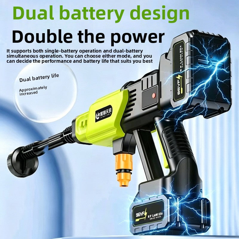 Wireless High-Pressure Car Washer Gun