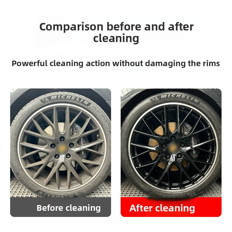 Car Tire Brush, Wheel and Tire Brush, Detail Cleaning Wheel Hub Brush