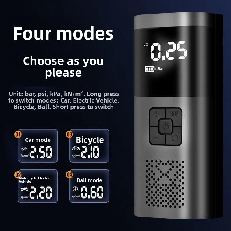 Portable Digital Car Tire Inflator