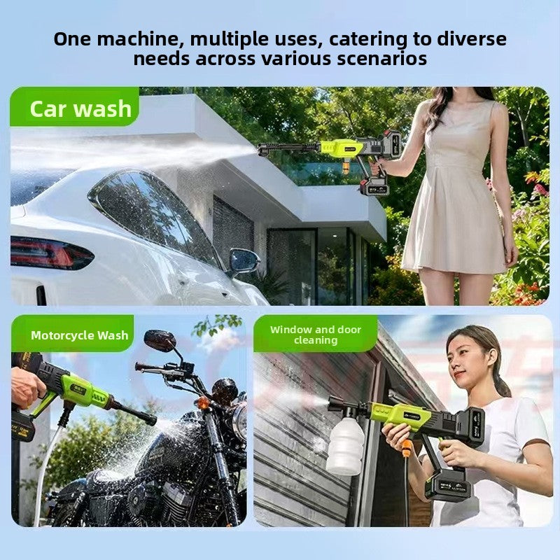Wireless High-Pressure Car Washer Gun