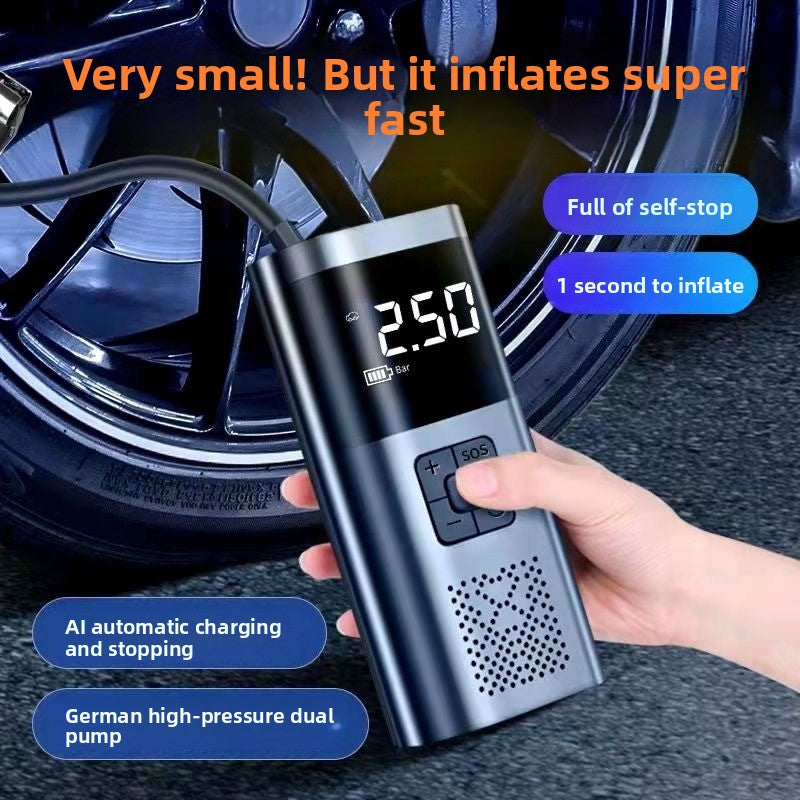 Portable Digital Car Tire Inflator