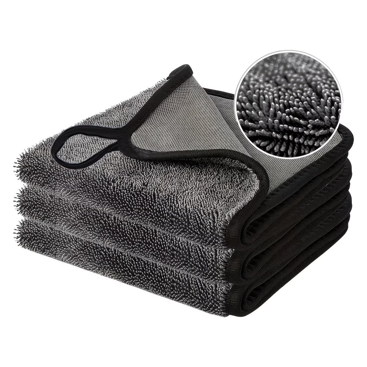 Twisted Microfiber Car Cleaning Towel
