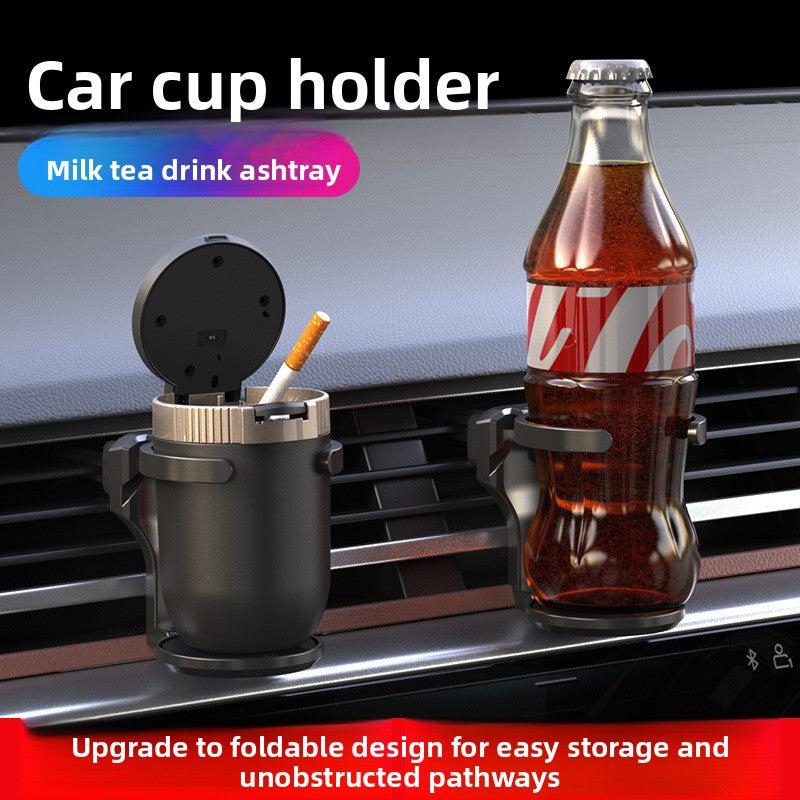 Car water cup holder air conditioning air outlet hook beverage holder multifunctional