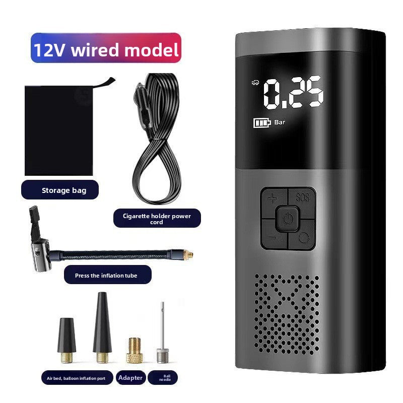Portable Digital Car Tire Inflator