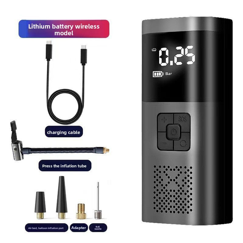 Portable Digital Car Tire Inflator